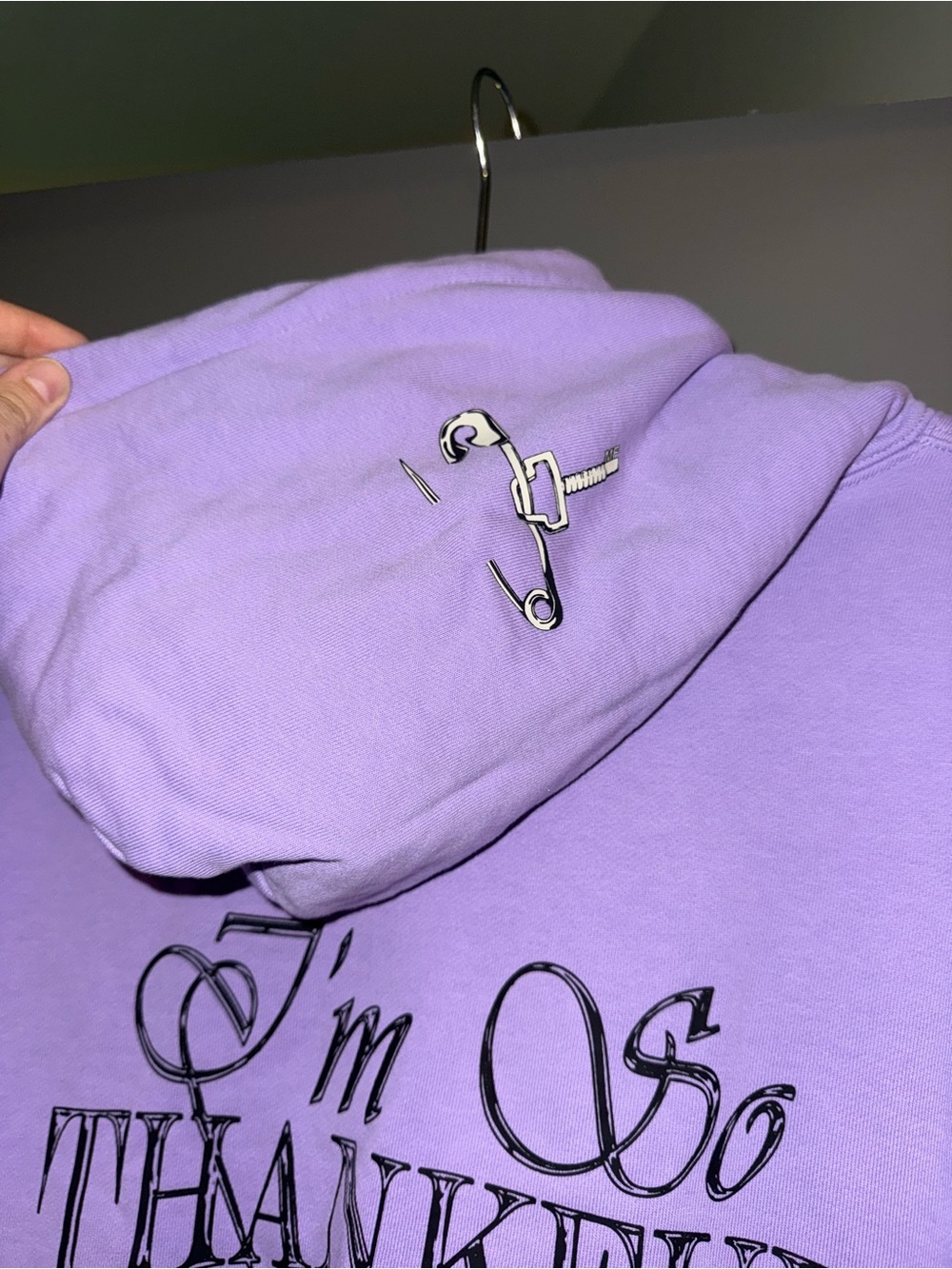 Mayfair Group 'I'm So Thankful You Exist' Hoodie - Picture 4 of 5